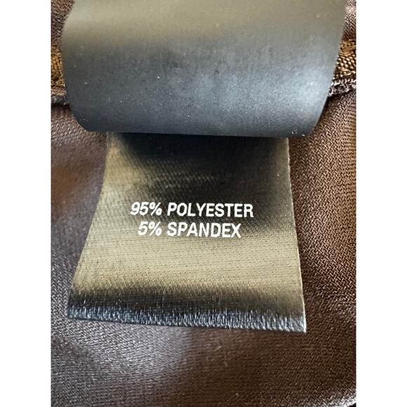 New Norma Kamali Women's Chocolate Stunning Cayla Bodysuit Size Small /36 - Picture 10 of 10